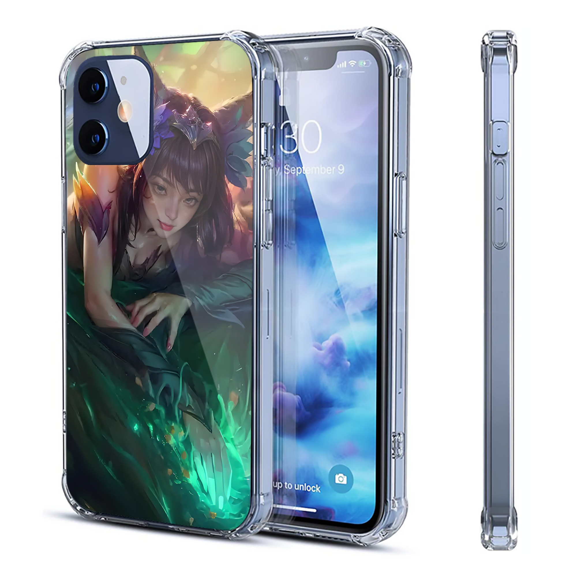 （画像用） リーグ・オブ・レジェンド League of Legends LOL 【iPhone 12シリーズ対応】透明スマホケース（クリアソフトケース）